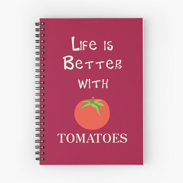 Item preview, Life is Better in Tomatoes designed and sold by Studio LeDauphin.
