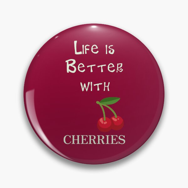 Item preview, Life is Better in Cherries designed and sold by Studio LeDauphin.