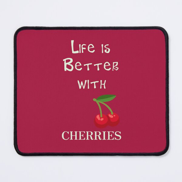 Item preview, Life is Better in Cherries designed and sold by Studio LeDauphin.