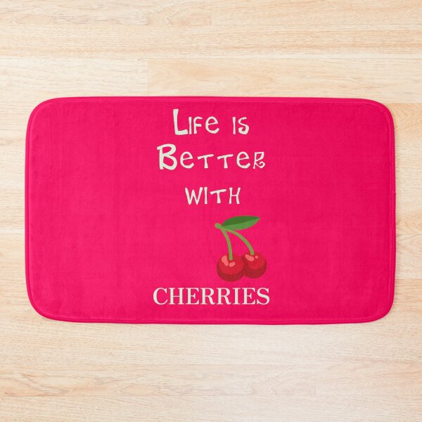 Item preview, Life is Better in Cherries designed and sold by Studio LeDauphin.