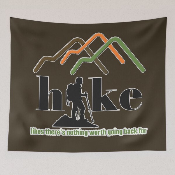 Item preview, HIKING IS MY THERAPY designed and sold by THE AMERICAN TEEVANGELIST.