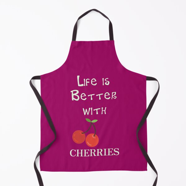 Item preview, Life is Better in Cherries designed and sold by Studio LeDauphin.