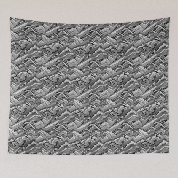 Item preview, Fragmented Cloud Grey designed and sold by SMSPrintMerch.