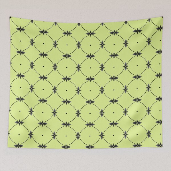 Item preview, Pattern With Thin Lines, Minimalism, Light Green Background designed and sold by kuralesya.