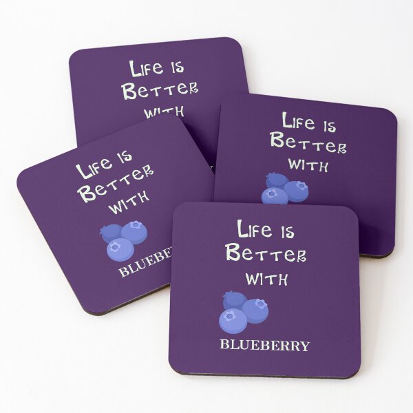 Item preview, Life is Better in Blueberry designed and sold by Studio LeDauphin.