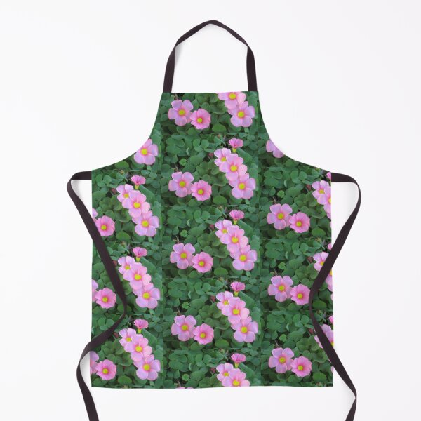 Item preview, Shamrocks with Pink and Yellow Flowers designed and sold by JoyousArt4u.
