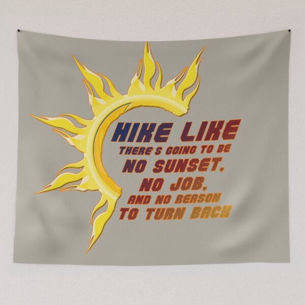 Item preview, HIKING IS MY THERAPY designed and sold by THE AMERICAN TEEVANGELIST.