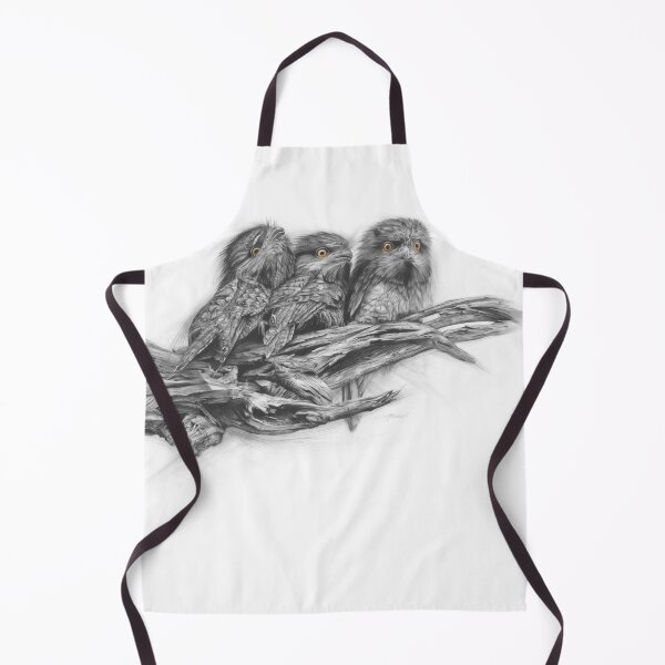 Item preview, Tawny Frogmouth Trio designed and sold by Fiona Francois.