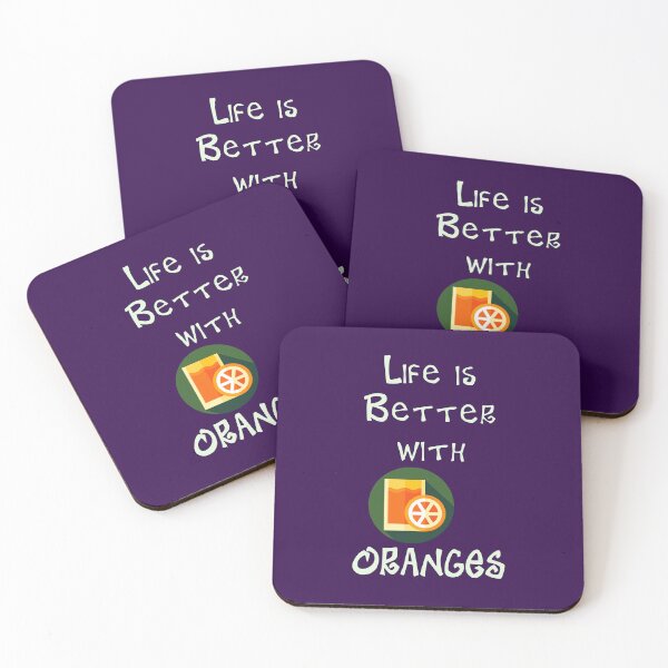 Item preview, Life is Better in Oranges designed and sold by Studio LeDauphin.