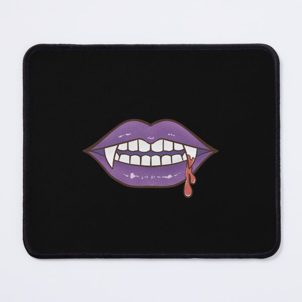 Item preview, vampire mouth purple lip designed and sold by YQvibe Studio.