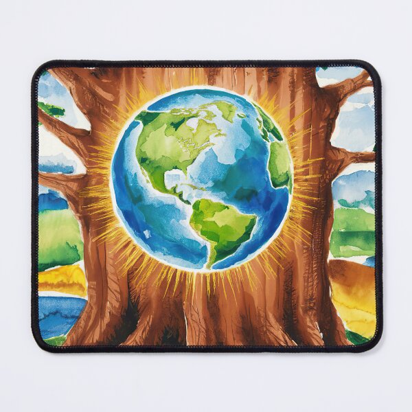 Item preview, green planet designed and sold by ururuty.