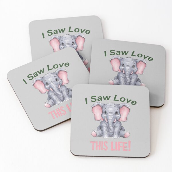 Item preview, elephant love designed and sold by willingslot.