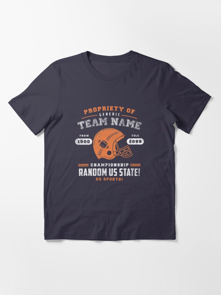 Generic Football T-Shirts for Sale