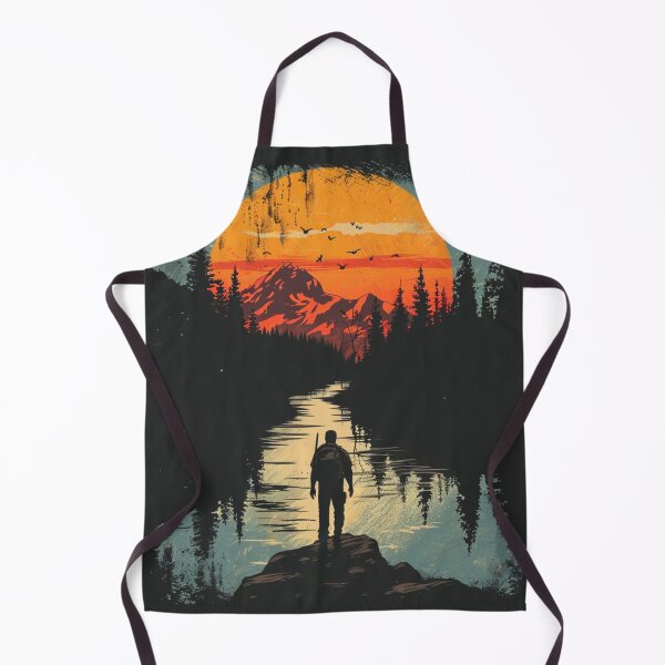 Item preview, Sunset Outdoor Mountains designed and sold by NicolasGlowArt.
