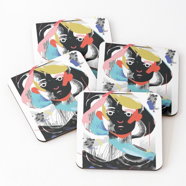 Item preview, Abstract Expressionist Portrait	 designed and sold by BirsaWemihop.