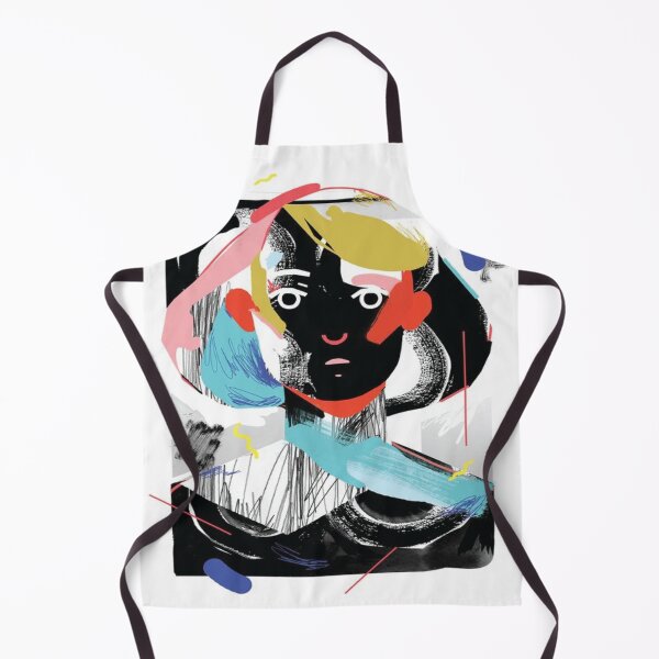 Item preview, Abstract Expressionist Portrait designed and sold by BirsaWemihop.