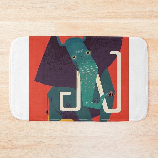 Item preview, Whimsical Abstract Elephant	 designed and sold by BirsaWemihop.