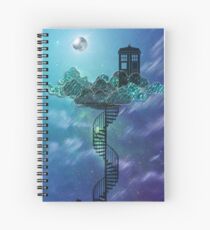 Blue Box im viktorianischen Himmel Spiralblock