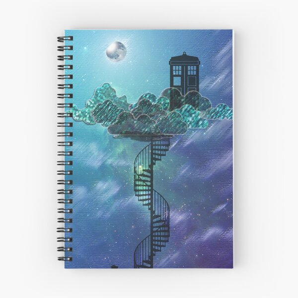 Item preview, Blue Box in the Victorian Sky designed and sold by Layla Lucitor.