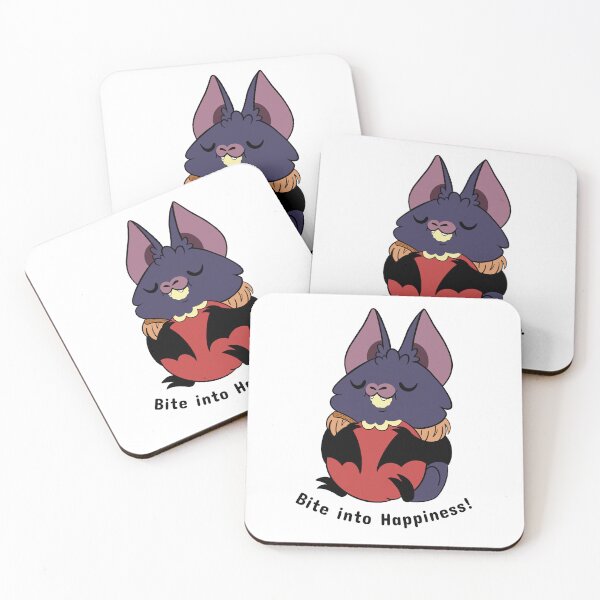Item preview, Bite into Hapiness - Fruit Bat designed and sold by Whiskrow.
