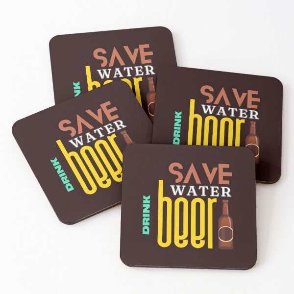 Item preview, Save Water Drink Beer designed and sold by Quirky Dez.
