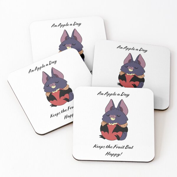 Item preview, An Apple a Day - Fruit Bat designed and sold by Whiskrow.