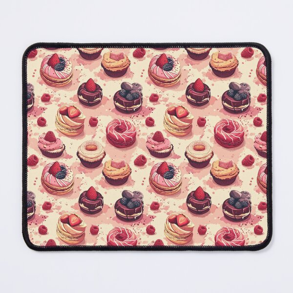Item preview, Sweet Treats and Pastries Seamless 2024 Version 007 designed and sold by ShioriArt Design.
