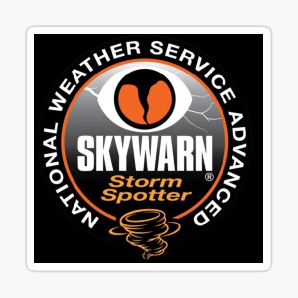 Vista previa del artículo con la obra «Voluntario de Skywarn: Observadores para la seguridad en condiciones climáticas adversas», diseñado y vendido por Mrpalaad.