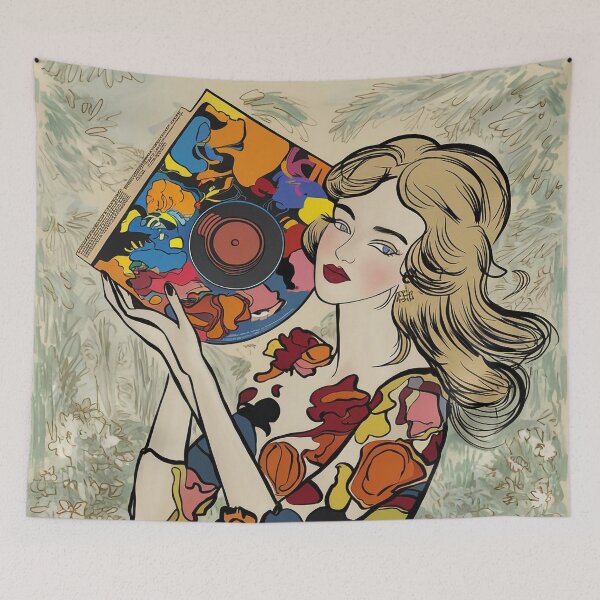 Item preview, Floral Melody: A Visual Symphony designed and sold by DJ-Portable.