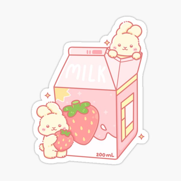 Item preview, Strawberry Milk designed and sold by Suchikids.
