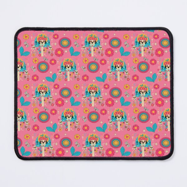 Item preview, Fiesta Forever – Dead or Alive: Day of Dead Pattern on Pink designed and sold by IraNiva.