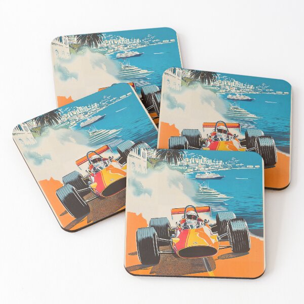 Item preview, Monaco Racing Car Vintage designed and sold by HomeroPosadaO.