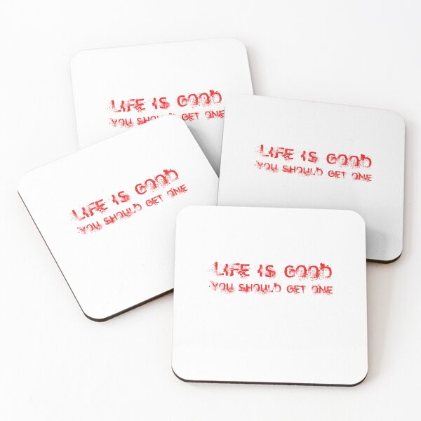 Item preview, Life is good, you should get one, get a life designed and sold by LaughandLaugh.