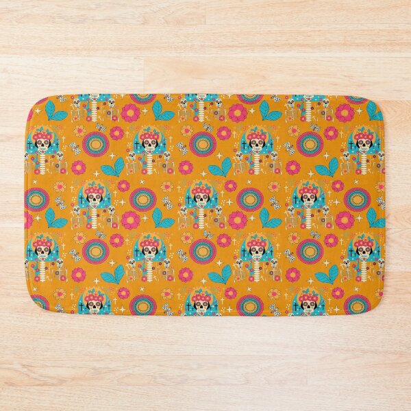 Item preview, Dead Serious About Fun! Day of Dead Pattern On Orange designed and sold by IraNiva.