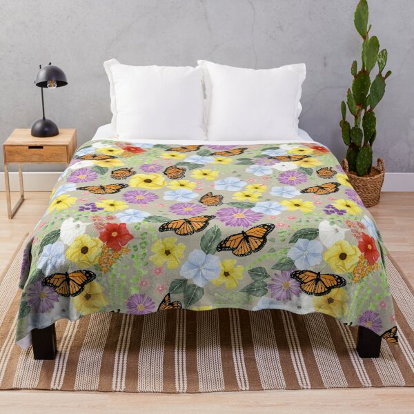 Item preview, Wildflowers of Carnarvon Gorge Cream Medium designed and sold by greenerybywendy.