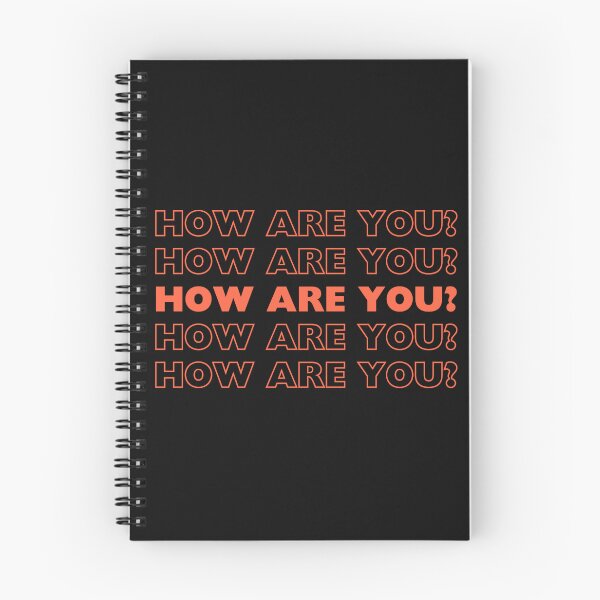 Item preview, HOW ARE YOU? designed and sold by EverythingMY.
