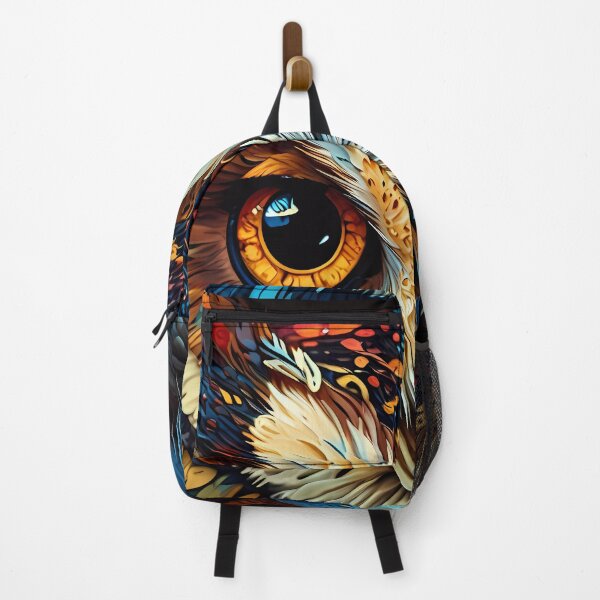 Item preview, Vibrant Owl Portrait designed and sold by FocusedArt.