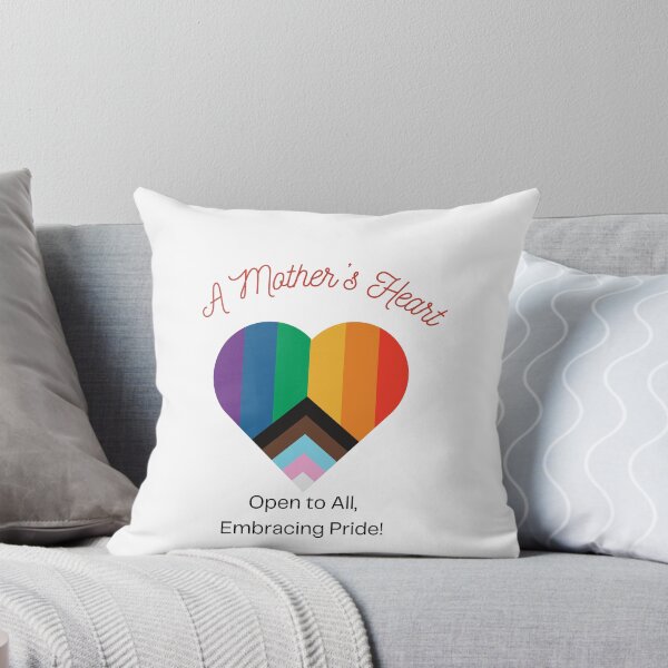 Item preview, A Mother's Heart Open to All, Embracing Pride! t-shirt and merch designed and sold by Hustling.