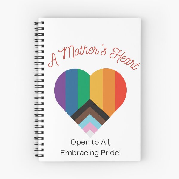 Item preview, A Mother's Heart Open to All, Embracing Pride! t-shirt and merch designed and sold by Hustling.