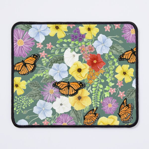 Item preview, Wildflowers of Carnarvon Gorge Dark Green Large designed and sold by greenerybywendy.