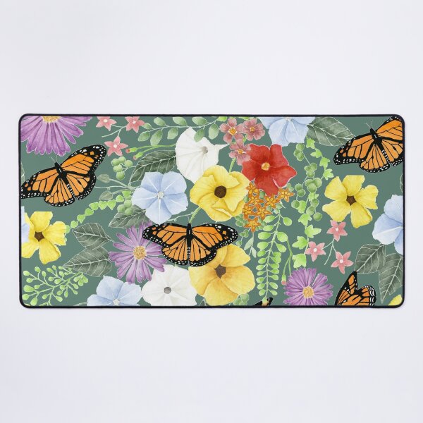 Item preview, Wildflowers of Carnarvon Gorge Dark Green Large designed and sold by greenerybywendy.