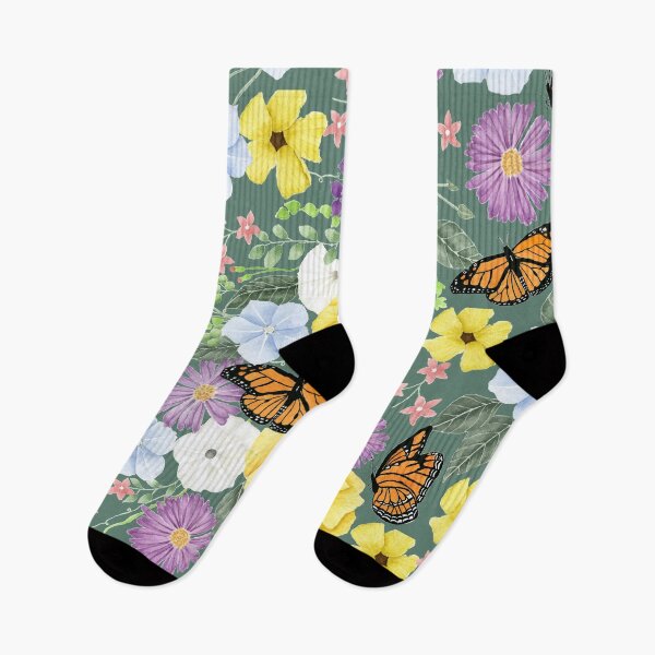 Item preview, Wildflowers of Carnarvon Gorge Dark Green Large designed and sold by greenerybywendy.