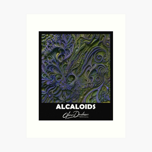 Aperçu de l'œuvre Alcaloids 101 créée et vendue par olivier duchossoir.