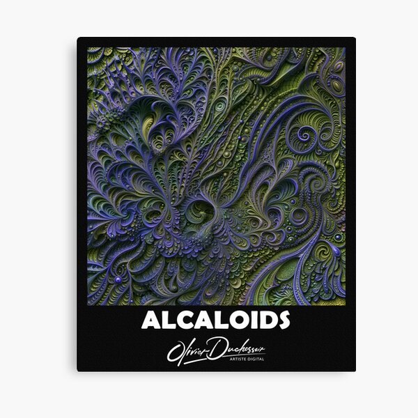 Aperçu de l'œuvre Alcaloids 101 créée et vendue par olivier duchossoir.