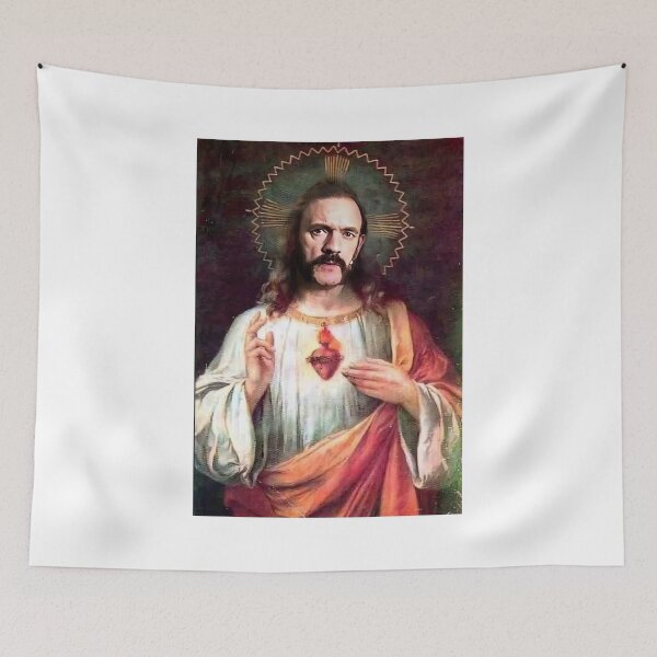 Item preview, Funny God Jesus St Lemmy designed and sold by KaileeCummerase.