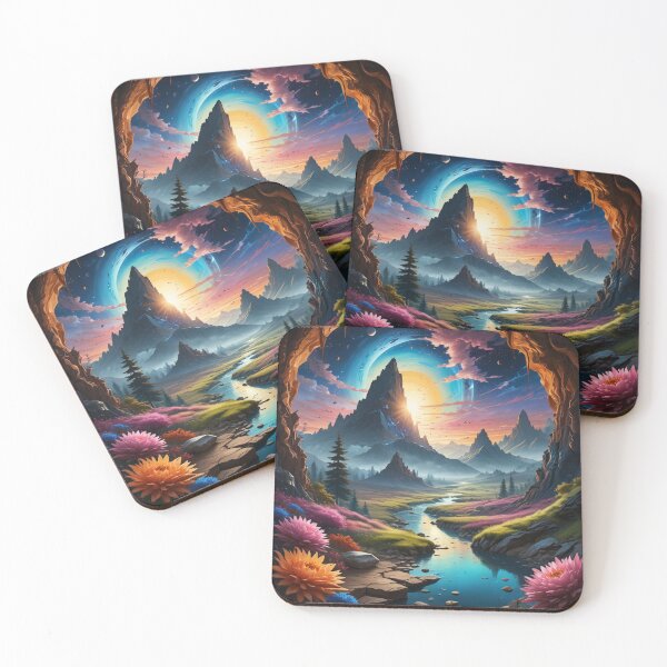 Item preview, Hidden Surreal Fantasy Landscape  designed and sold by NerdscapeDC.
