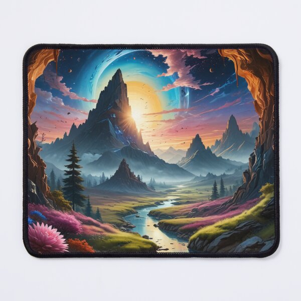 Item preview, Hidden Surreal Fantasy Landscape  designed and sold by NerdscapeDC.