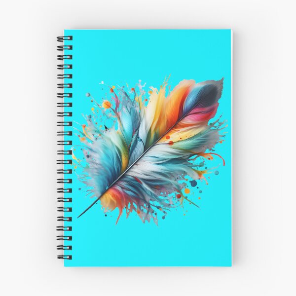 Item preview, A feather with cheerful colors designed and sold by Mr-M-2000.