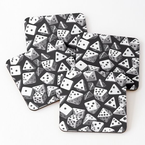 Item preview, Dice Delight: A Geometric Cascade designed and sold by FocusedArt.