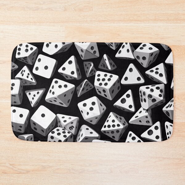 Item preview, Dice Delight: A Geometric Cascade designed and sold by FocusedArt.
